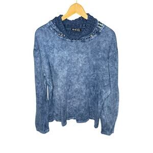 Angel Brand Blue Sweater Women's Size XL